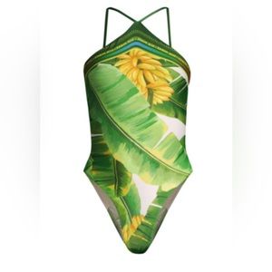 Farm Rio - Fresh Forest One Piece Swimsuit XL